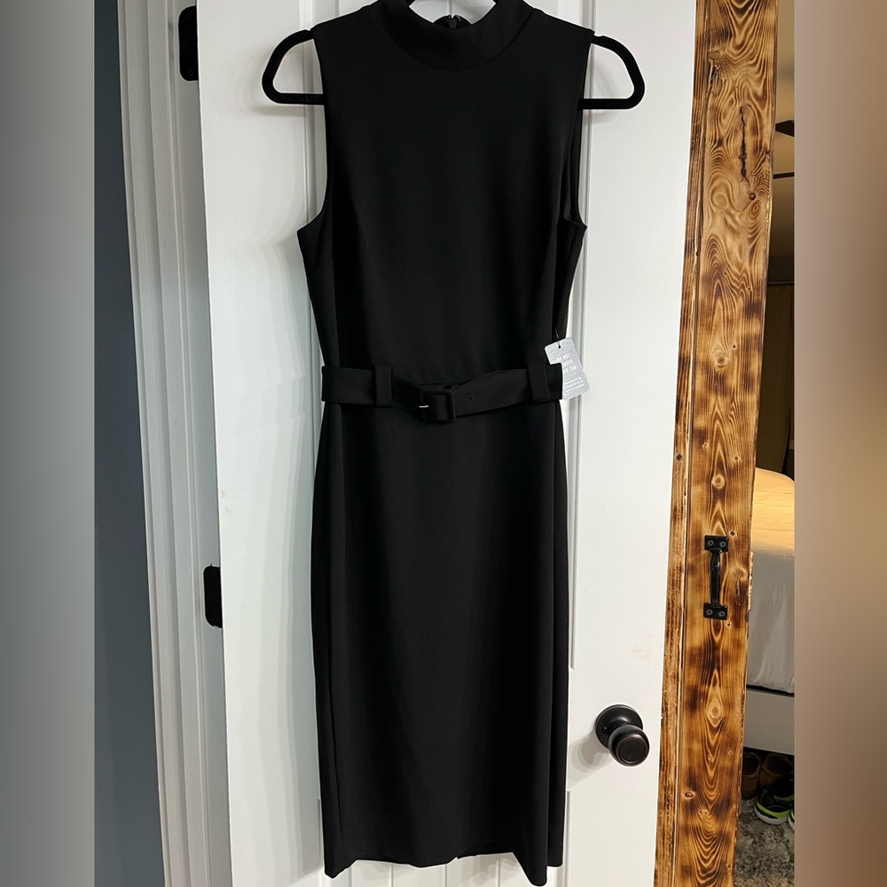 NEW! Express belted pencil dress